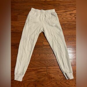 Nike originals cream sweatpants
